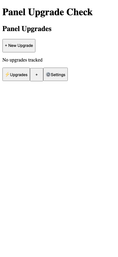 panel upgrade check Pro export example